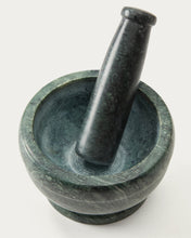 Load image into Gallery viewer, Cindea pestle and mortar in green marble - image 2