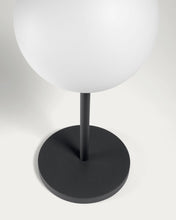 Load image into Gallery viewer, Outdoor Dinesh table lamp in black steel - image 5