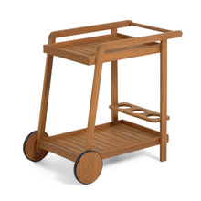 Load image into Gallery viewer, Felisa solid acacia hostess trolley FSC 100%
