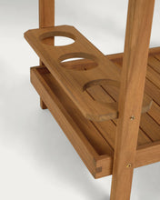 Load image into Gallery viewer, Felisa solid acacia hostess trolley FSC 100% - image 5