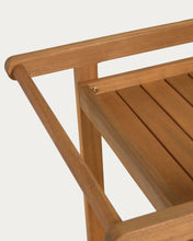 Load image into Gallery viewer, Felisa solid acacia hostess trolley FSC 100% - image 7