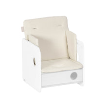 Load image into Gallery viewer, 100% organic cotton (GOTS) Nuun highchair cushion with natural finish