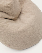 Load image into Gallery viewer, Vicka pouffe in beige bouclé, Ø 70 cm - image 5