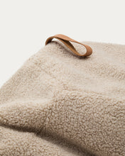 Load image into Gallery viewer, Vicka pouffe in beige bouclé, Ø 70 cm - image 6