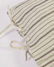 Load image into Gallery viewer, Etna 100% cotton cushion cover with brown stripes 30 x 50 cm - image 4