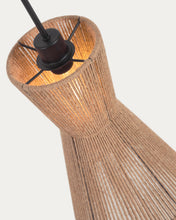 Load image into Gallery viewer, Crista jute light shade with natural finish Ø 24.5 cm - image 5