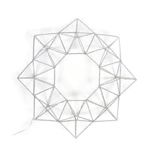 Load image into Gallery viewer, Mishell illuminated wreath in grey 35 cm