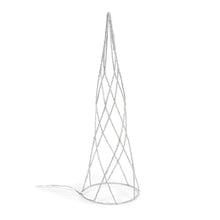 Load image into Gallery viewer, Shirly light-up tree cone in grey