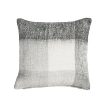 Load image into Gallery viewer, Catarina white and grey check cushion cover 45 x 45 cm