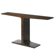 Load image into Gallery viewer, Brown Anvil Console Table