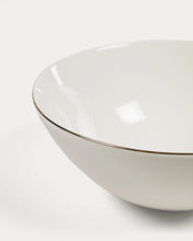 Load image into Gallery viewer, Taisia large porcelain bowl in white - image 5