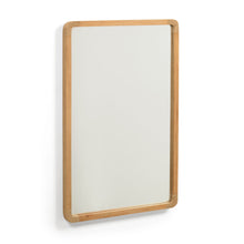 Load image into Gallery viewer, Shamel solid teak mirror 45 x 70 cm