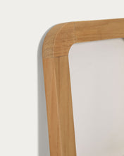 Load image into Gallery viewer, Uliana solid teak towel rail with natural finish 50 x 160 cm - image 5