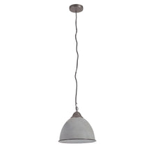 Load image into Gallery viewer, Neus ceiling lamp in metal with a grey finish