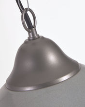 Load image into Gallery viewer, Neus ceiling lamp in metal with a grey finish - image 7