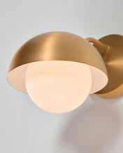 Load image into Gallery viewer, Lonela wall lamp in metal with brass finish - image 4