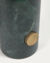 Load image into Gallery viewer, Lonela table lamp in marble with green finish UK adapter - image 3