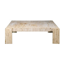 Load image into Gallery viewer, Santiago Travertine Marble Coffee Table