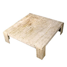 Load image into Gallery viewer, Santiago Travertine Marble Coffee Table