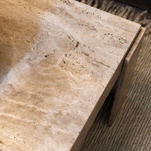 Load image into Gallery viewer, Santiago Travertine Marble Coffee Table