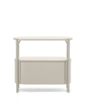 Load image into Gallery viewer, Arely bathroom vanity unit with steel structure and white lacquered MDF 90 x 40cm