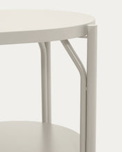 Load image into Gallery viewer, Arely bathroom vanity unit with steel structure and white lacquered MDF 90 x 40cm - image 7