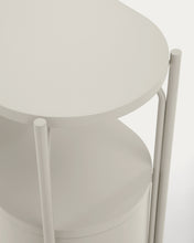 Load image into Gallery viewer, Arely bathroom vanity unit with steel structure and white lacquered MDF 90 x 40cm - image 9