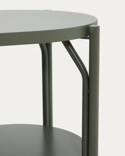 Load image into Gallery viewer, Arely bathroom vanity unit with steel structure and green lacquered MDF 90 x 40cm - image 8