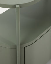 Load image into Gallery viewer, Arely bathroom vanity unit with steel structure and green lacquered MDF 90 x 40cm - image 9