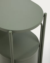 Load image into Gallery viewer, Arely bathroom vanity unit with steel structure and green lacquered MDF 90 x 40cm - image 10