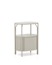 Load image into Gallery viewer, Arely bathroom vanity unit with steel structure and white lacquered MDF 60 x 40cm - image 2
