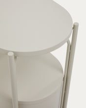 Load image into Gallery viewer, Arely bathroom vanity unit with steel structure and white lacquered MDF 60 x 40cm - image 10