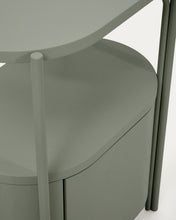 Load image into Gallery viewer, Arely bathroom vanity unit with steel structure and green lacquered MDF 60 x 40cm - image 10