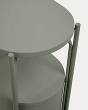 Load image into Gallery viewer, Arely bathroom vanity unit with steel structure and green lacquered MDF 60 x 40cm - image 11