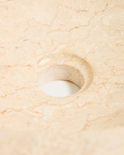 Load image into Gallery viewer, Orvane beige marble countertop washbasin Ø 40cm - image 6