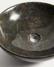 Load image into Gallery viewer, Darnen grey marble countertop washbasin Ø 40cm - image 3