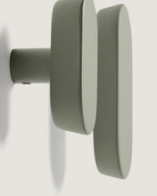 Load image into Gallery viewer, Arely set of 2 solid beech wood hangers with green lacquer finish 6.5 cm/10 cm - image 3