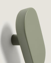 Load image into Gallery viewer, Arely set of 2 solid beech wood hangers with green lacquer finish 6.5 cm/10 cm - image 4