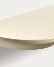 Load image into Gallery viewer, Arely set of 2 MDF shelves with beige lacquer finish 35 cm/55 cm - image 3