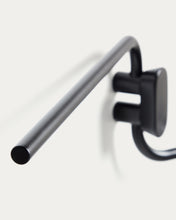 Load image into Gallery viewer, Black metal Arely twin-handle towel rail - image 6