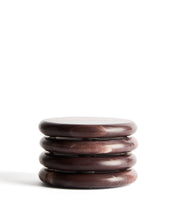 Load image into Gallery viewer, Meran set of 4 burgundy marble coasters - image 2