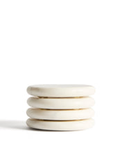 Load image into Gallery viewer, Erefi set of 4 white marble coasters - image 2