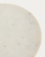 Load image into Gallery viewer, Erefi white marble flat plate - image 4