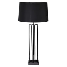 Load image into Gallery viewer, Black Cage Table Lamp