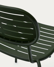 Load image into Gallery viewer, Brai stackable outdoor chair in green galvanised steel - image 10