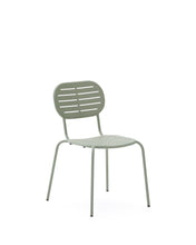 Load image into Gallery viewer, Brai stackable outdoor chair in turquoise galvanised steel