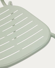 Load image into Gallery viewer, Brai stackable outdoor chair in turquoise galvanised steel - image 9