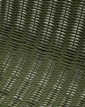 Load image into Gallery viewer, Maurina stackable chair in green galvanised steel and green rope cord - image 12