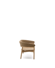 Load image into Gallery viewer, Arinella 3-seater sofa in FSC 100% solid acacia wood with natural finish and beige rope cord 167 cm - image 3
