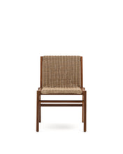 Load image into Gallery viewer, Itani chair in FSC 100% solid acacia wood and synthetic rattan - image 4